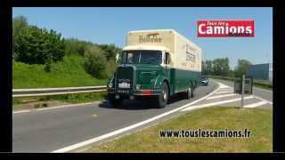 Camions de collection — Les rois de la route au pays des Chtis 2012  1re partie [upl. by Sheldon426]