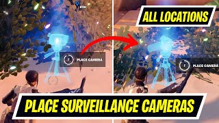 Place Surveillance Cameras in Single Match Fortnite Locations [upl. by Odlonyer]