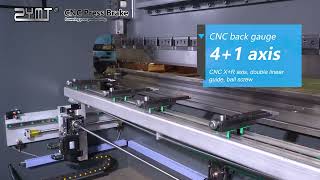 ZYMT CNC Press Brake Machine CYBELEC CT8 controller（The most costeffective cnc bending machine [upl. by Aicercal]