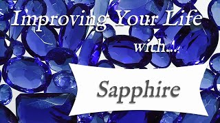 SAPPHIRE 💎 TOP 4 Crystal Wisdom Benefits of Sapphire  Stone of Wisdom [upl. by Hentrich]