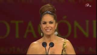 Reconocimiento a Lucero por trayectoria Premios Tv y Novelas 2013 [upl. by Haland]