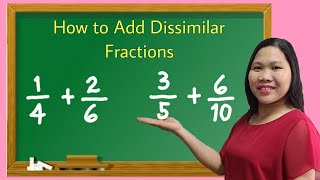 How to Subtract Dissimilar Fractions [upl. by Netsrak257]