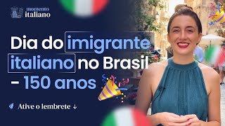 Momento Italiano 123  150 anos da imigração italiana no Brasil [upl. by Eltsyrc]