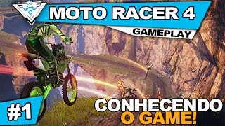 MOTO RACER 4 COOP 1  CONHECENDO O GAME  1080p PTBR [upl. by Ah822]