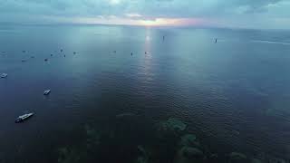 Sunrise at Sanur Beach Bali FPV [upl. by Earlene]