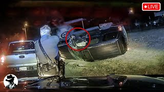 BEST OF ALL TIME  Drivers Busted by Police Instant Karma Karma Cop Justice Clip Road Rage [upl. by Millar]