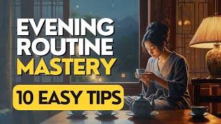 Evening Routine Mastery 10 Easy Tips for Better Nights [upl. by Nanyt40]