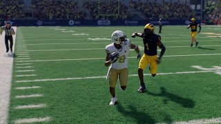 College Football 25  Michigan vs Georgia Tech Online Ranked [upl. by Nnalorac]