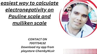 pauling scale of electronegativitymulliken scale of electronegativityallred rochow scale of elec [upl. by Oxford]