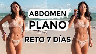 EJERCICIOS PARA ABDOMEN Y CINTURA Rutina Para Abdomen Plano amp Cintura Pequeña RETO 7 DÍAS [upl. by Alf]