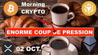 🚨02 OCT 2024☀️☕️🥐 ENORME COUP DE PRESSION 🌡 GESTION DE RISQUES ET SITUATION DE CRISE ⚠️ [upl. by Amoihc]