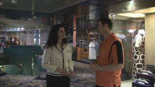 Ship Tour of the Holland America Veendam [upl. by Joelly]