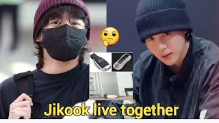 Jikook live together Jungkook adores Jimin hiding the evidence [upl. by Yerdna]