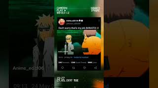 Minato Namikaze ⚡️🥶  minato shorts narutoshippuden 4hokage Animeedit106 [upl. by Suiravad]