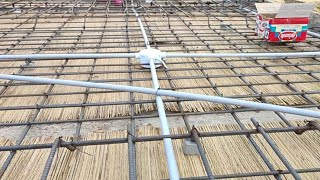 21×30 House🏡wiring Electrical conduit pipe installation  working process [upl. by Dnomal]