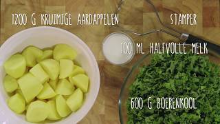 Boerenkoolstamppot recept  Jumbo [upl. by Ferren]