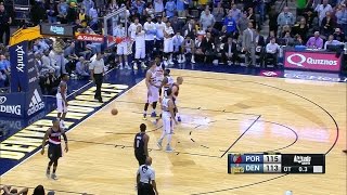 Damian Lillard Game Winner in Denver [upl. by Sabine]