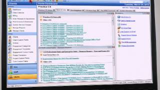 Practice CS Accounting Practice Management Software [upl. by Ynnav]