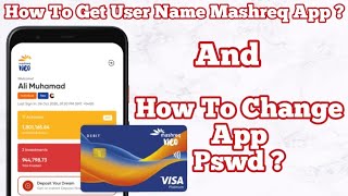 How to recover password amp username mashreq app [upl. by Vick]