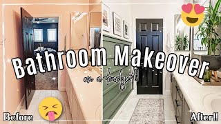 BATHROOM MAKEOVER on a BUDGET 2023  DIY Bathroom Renovation Ideas amp Tips [upl. by Song]