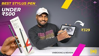 Best Stylus Pen Under ₹500 ⚡ Tukzer Stylus Pen Unboxing And Review  Supports All Touch Devices 😍🔥 [upl. by Ahsenroc]