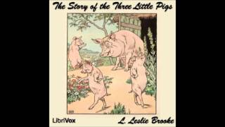 Three Little Pigs by Leonard Leslie Brook Free Audio Book for Kids amp Children [upl. by Kleiman]