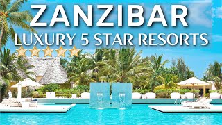 Top 10 Best All Inclusive 5 Star Resorts In ZANZIBAR Tanzania [upl. by Sivia]