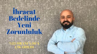 İhracat Bedellerinin ının TLye Dönüştürülmesi Zorunluluğu [upl. by Utas697]