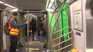 MTA debuts new ‘open gangway subway cars Heres why youll like them  NBC New York [upl. by Orest]