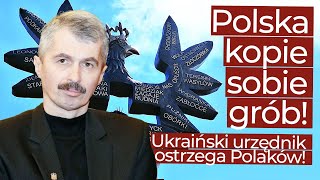 Ukraiński urzędnik ostrzega Polskę Kontrowersje po odsłonięciu pomnika w Domostawie [upl. by Boru]