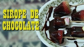 SIROPE DE CHOCOLATE  ¿Cómo hacer sirope de chocolate RECETA  Cocine con Tuti [upl. by Euqinorev]