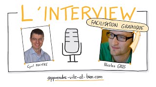 Interview  Nicolas Gros pionnier de la Facilitation Graphique en France [upl. by Kristina]