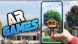 Top 15 New Augmented Reality Games For Android 2020 AR GAMES [upl. by Notserk]