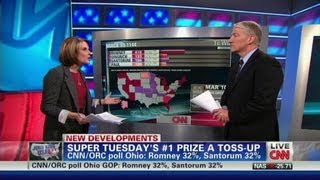 Gloria Borger  Mitt Romney would love Tennessee win [upl. by Alard]