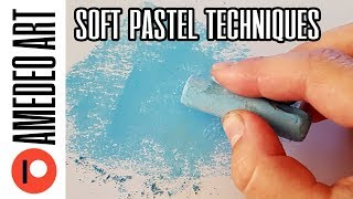 Soft pastel techniques  Soft pastels for beginners [upl. by Biegel467]