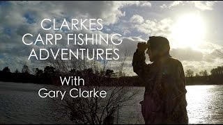 Clarkes Carp Fishing Adventures  Hamworthy Lake Day 2 Baiting the line [upl. by Garett]