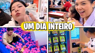 UM DIA INTEIRO NO SHOPPING  VLOG  Blog das irmãs [upl. by Enimasaj]