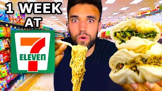 LIVING on 7ELEVEN FOODS for 1 WEEK in TOKYO JAPAN And More [upl. by Ignacius]