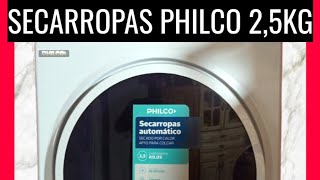 UNBOXING SECARROPAS DE AIRE PHILCO 25Kg PHSA035B EL MÁS ECONÓMICO DEL MERCADO [upl. by Dnalrag]