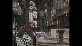 Funerali del Cardinale Martini  Diretta dal Duomo di Milano [upl. by Erdnoid]