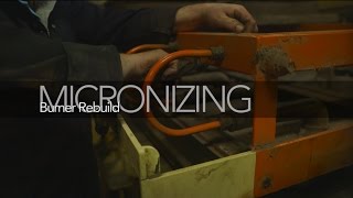 Micronizing UK Ltd  Rebuilding and refitting Micronizer burners [upl. by Revlys]