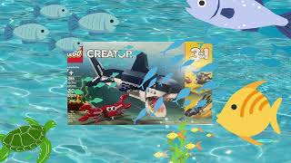 Lego Creator 3in1 Shark 31088 [upl. by Wohlen]