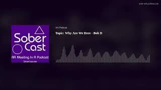 Topic Why Are We Here  Bob D [upl. by Ttennej]