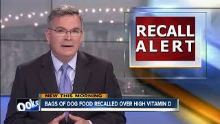 Dog food recalled over high Vitamin D [upl. by Nyvrem]