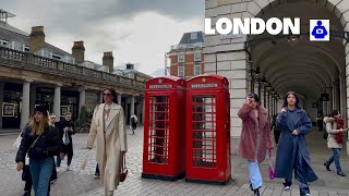 London Walk 🇬🇧 PICCADILLY CIRCUS Leicester Square to Covent Garden  Central London Walking Tour [upl. by Alban]