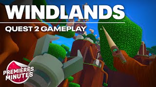 Windlands  Gameplay Oculus  Meta Quest 2 [upl. by Bigner282]