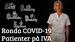 Daglig undersökning av patienter på CovidIVA [upl. by Webster]