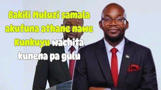 Bakili Muluzi samala akufuna athane nawe Kunkuyu wachita kunena pa gulu mopanda manyazi nkomwe [upl. by Marji]