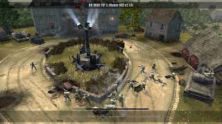 Company of Heroes  strategy games Manor hill Blitzkrieg companyofheroes tankwar strategygames [upl. by Ynehteb]