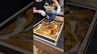 epoxy wood diy resinart woodworking [upl. by Niatirb]